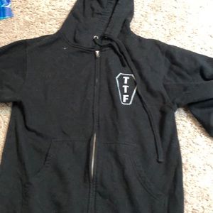 Throw the fight band zip- up